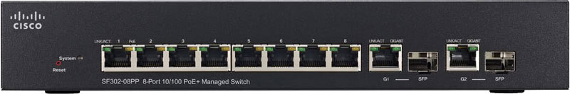 Cisco SF302-08PP-K9