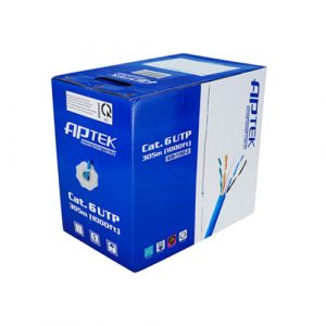 Alternative view of Cáp mạng APTEK CAT.6 U/UTP 23AWG PVC CABLE 630-1102-2