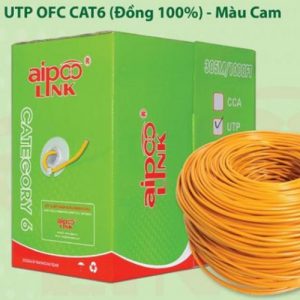 Cáp mạng Aipoo Link CAT6 UTP OFC