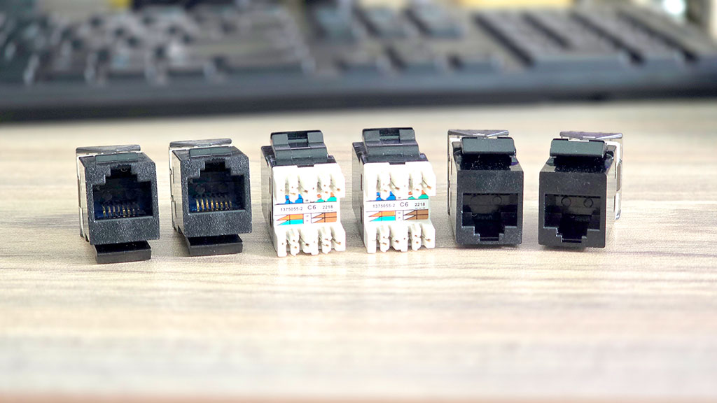 Hạt mạng Cat6 Commscope 9-1375055-2 chống nhiễu hiệu quả