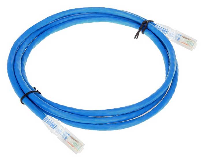 C P Nh Y Patch Cord Commscope Cat Utp M T Npc Uvdb Bl F