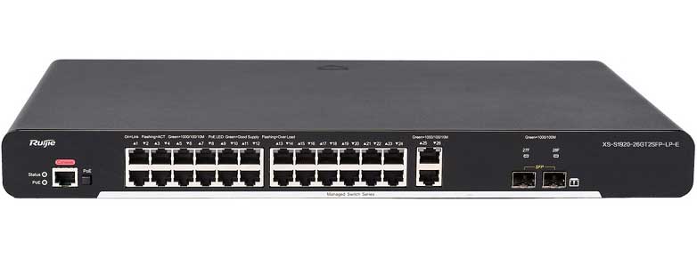 RUIJIE-XS-S1920-24T2GT2SFP-P-E