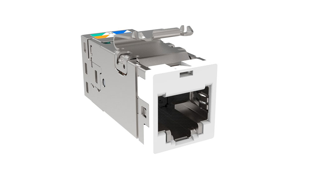 Modular Jack COMMSCOPE CAT6A S/FTP 2153449-3 – đầu nối mạng chống nhiễu cao cấp