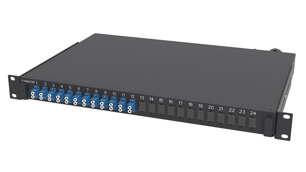 ODF COMMSCOPE 24 core chính hãng – khay trượt tiện dụng, bền bỉ