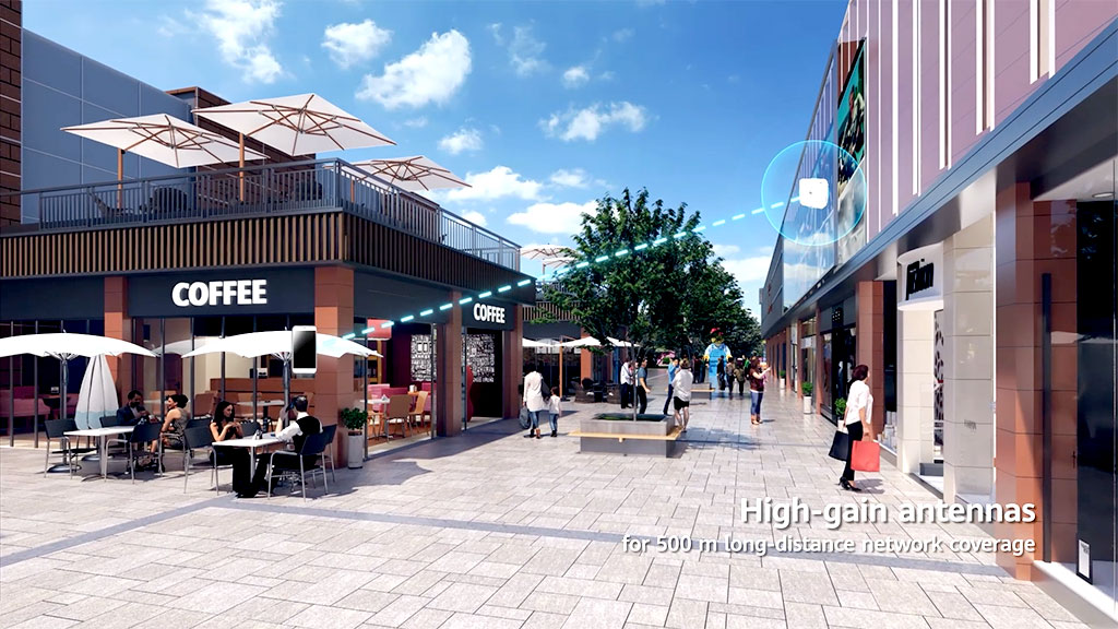 Ăng-ten thông minh Huawei AP761 Wi-Fi 6E