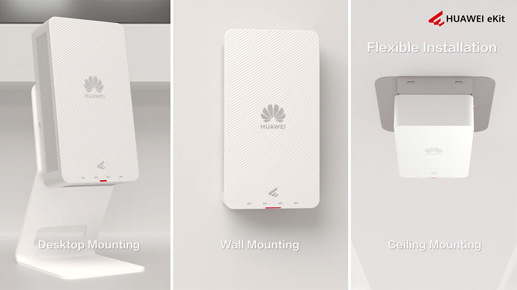 HUAWEI eKitEngine AP265E lắp đặt tại văn phòng