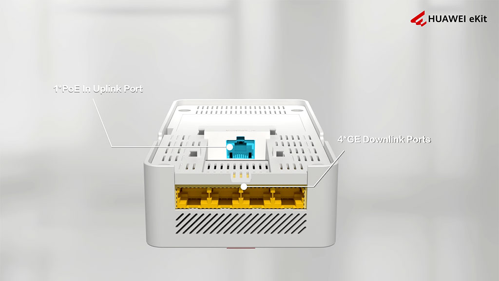 Tốc độ Wi-Fi 6 mạnh mẽ của HUAWEI eKitEngine AP265E