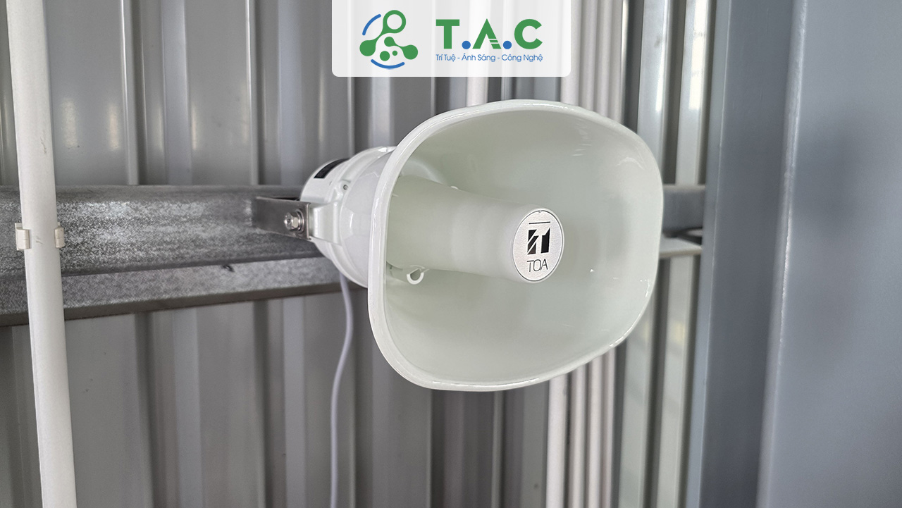 Lắp đặt hệ thống âm thanh thông báo công cộng, tòa nhà và nhà xưởng