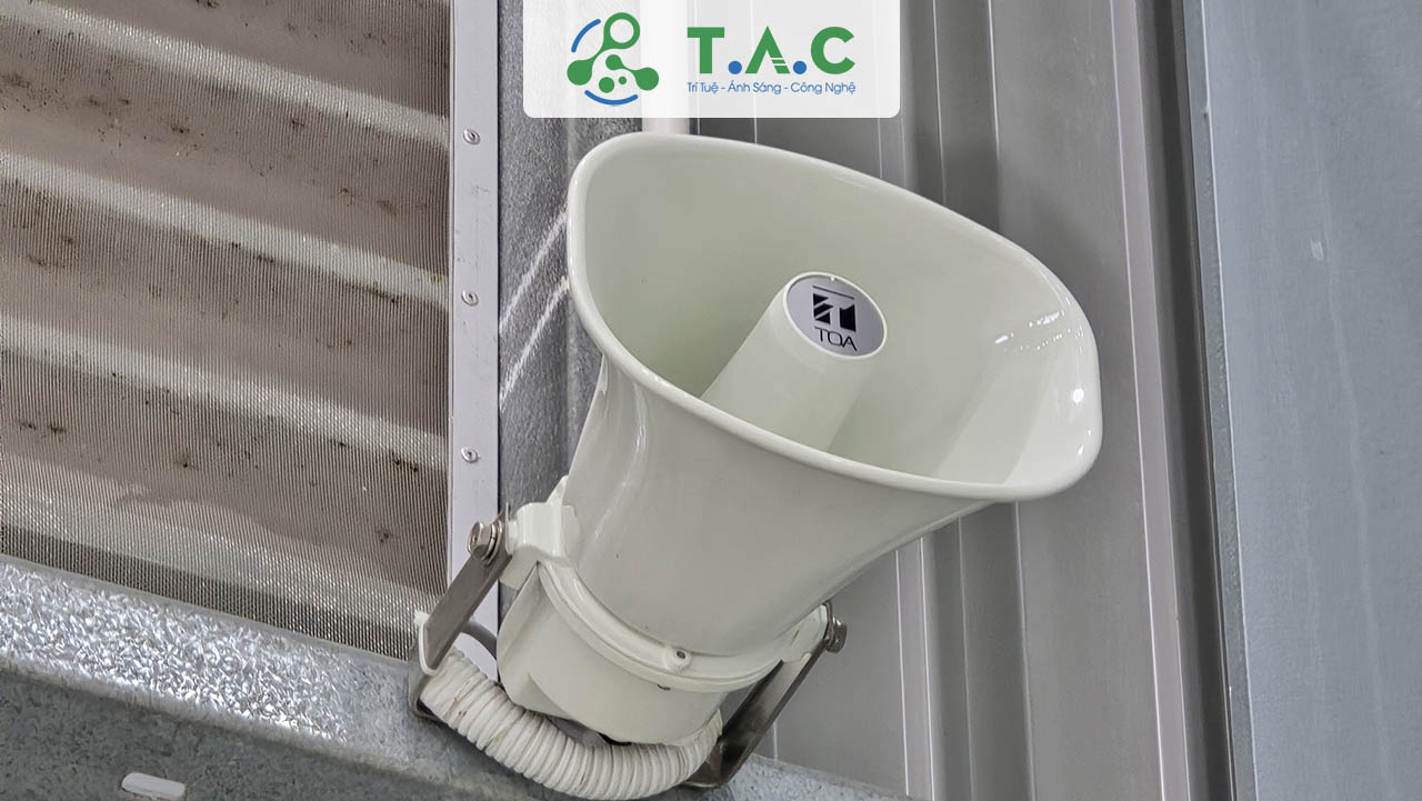 Lắp đặt hệ thống âm thanh thông báo công cộng, tòa nhà và nhà xưởng