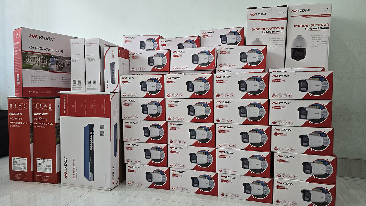 Dịch vụ lắp đặt hệ thống camera quan sát giá rẻ chính hãng