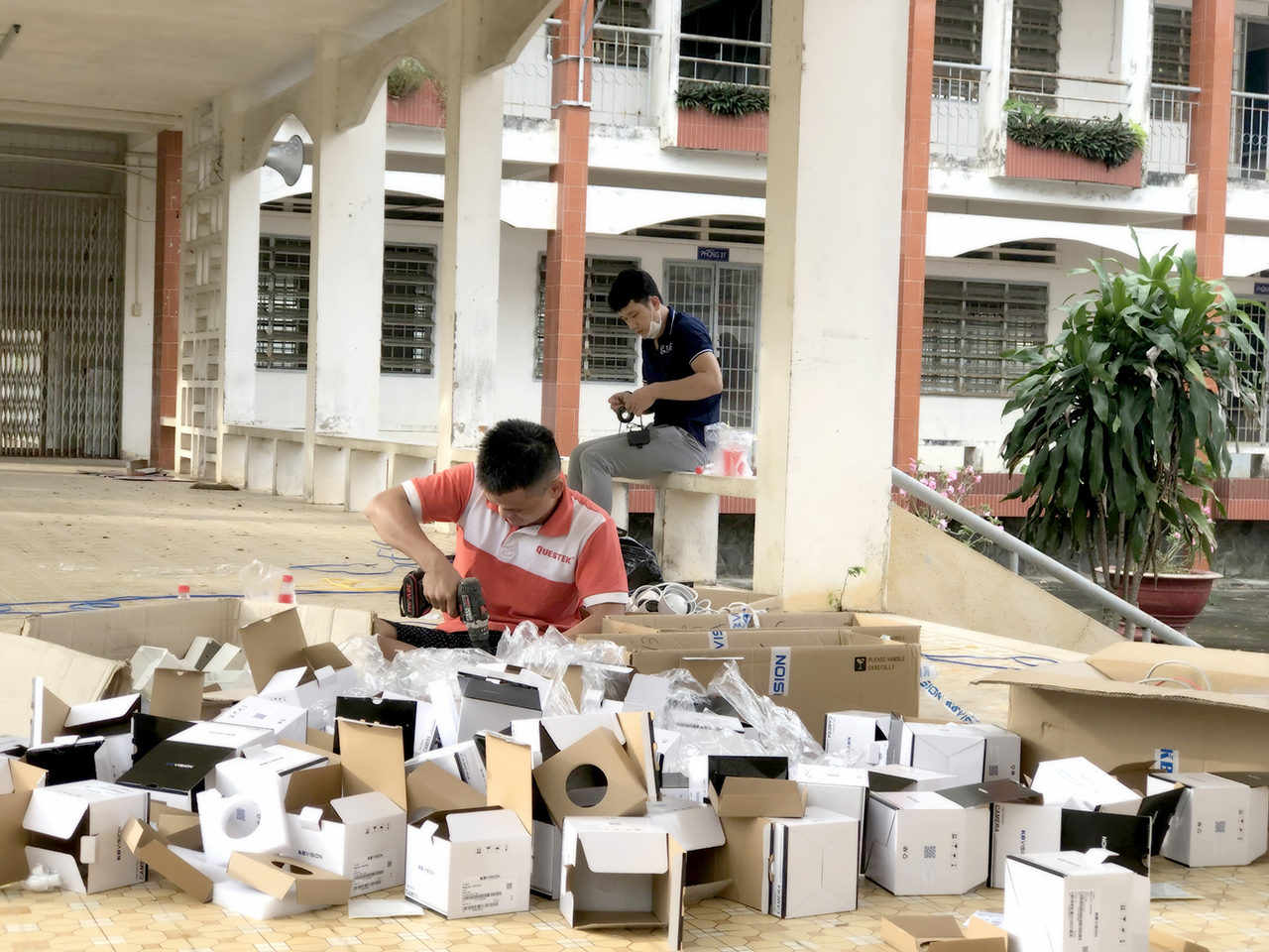 Giải pháp lắp đặt camera quan sát trường học cấp 1, mầm non uy tín chất lượng