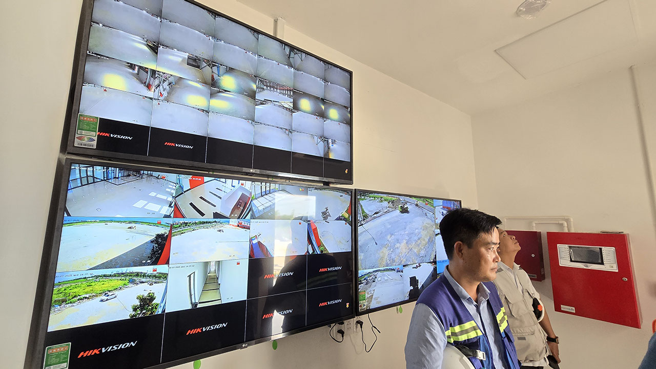 Lắp đặt camera công trình